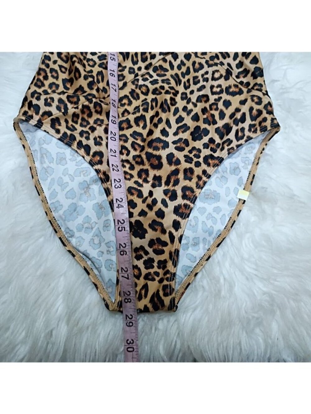 Summersalt Leopard 10 Print One-Piece Swimsuit Adjustable Straps - Picture 7 of 12